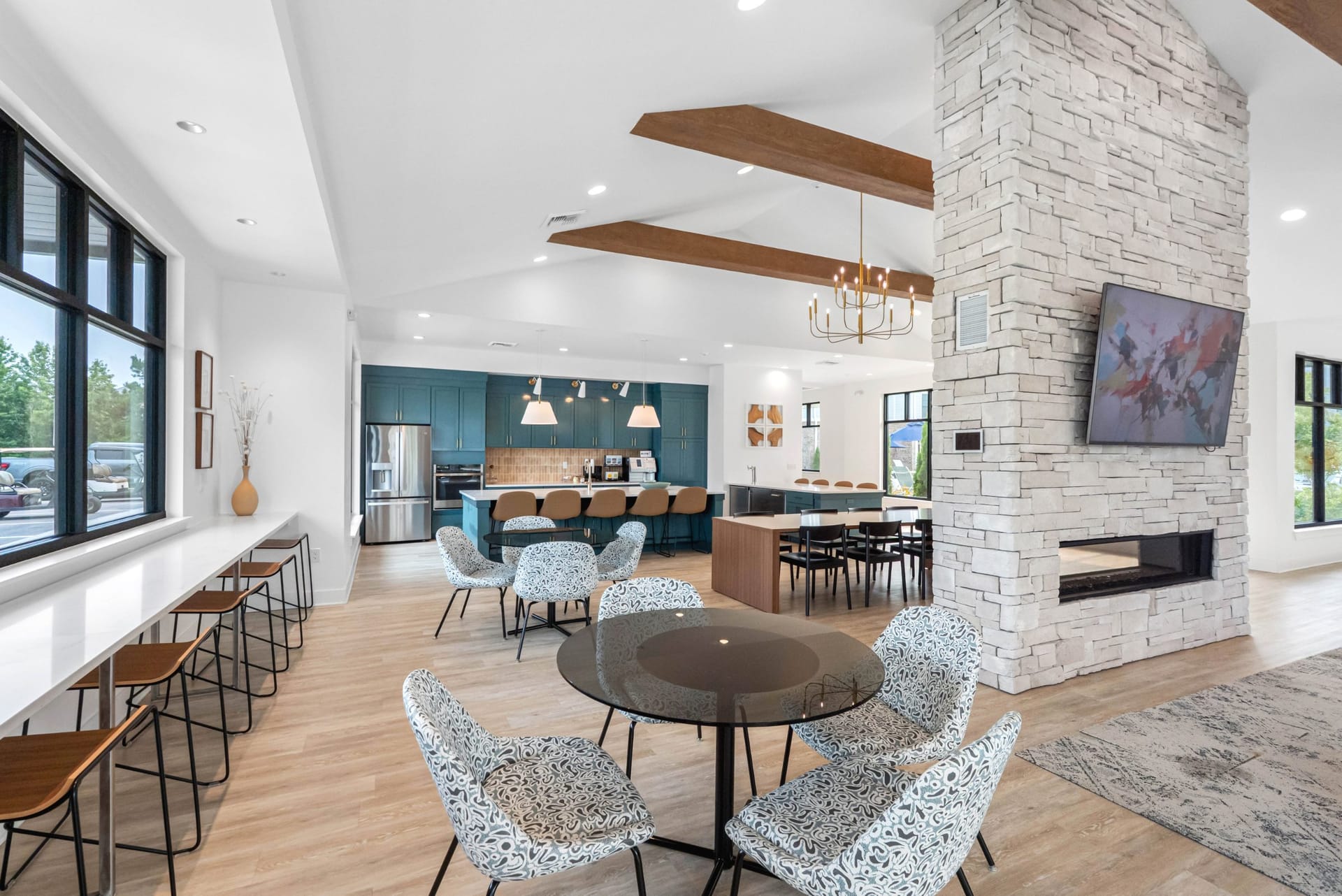 Allure at Edinburgh Chesapeake, VA — leasing center exterior aerial photography by Delray Drones