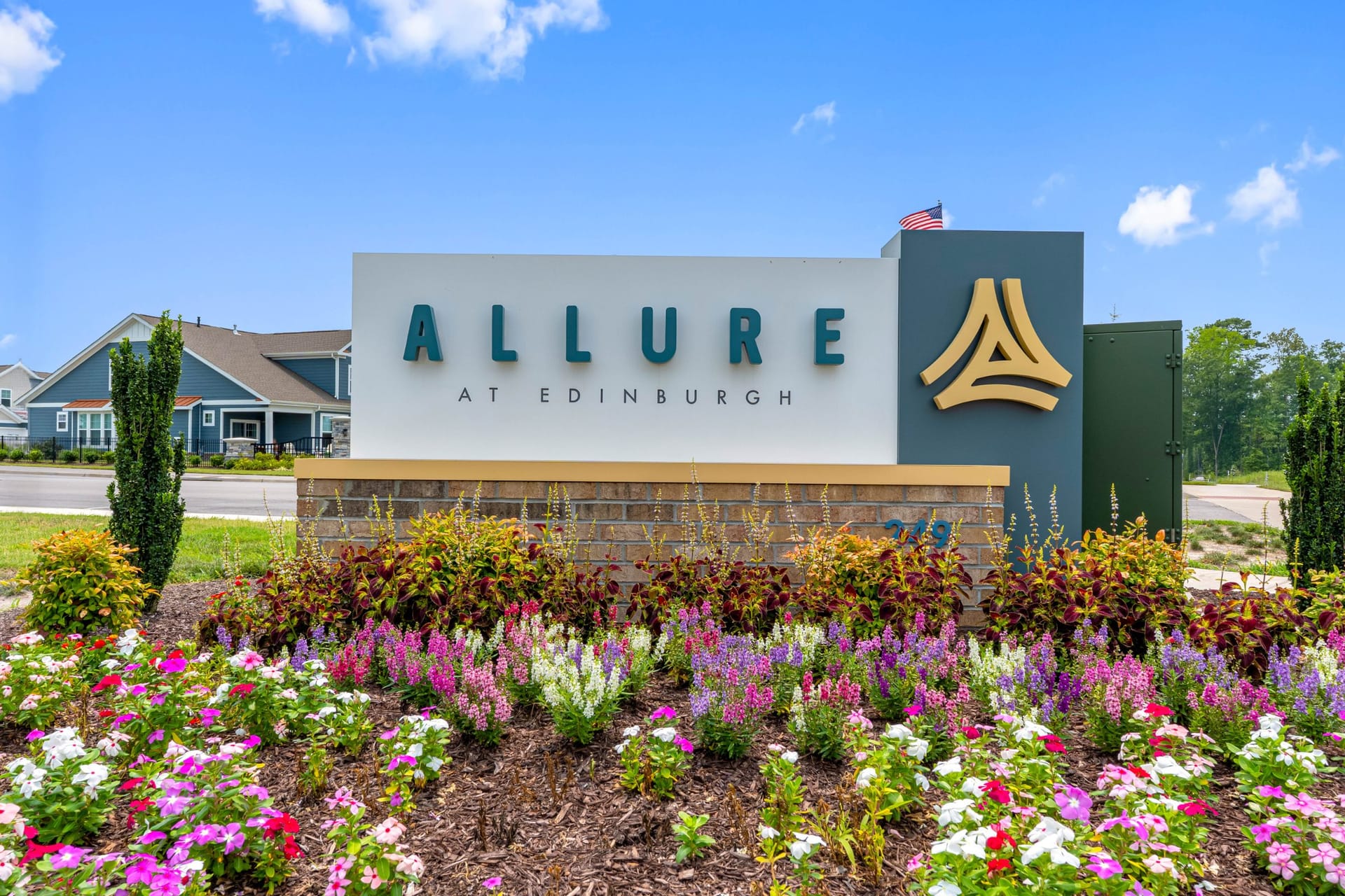 Allure at Edinburgh Chesapeake, VA — aerial overview aerial photography by Delray Drones