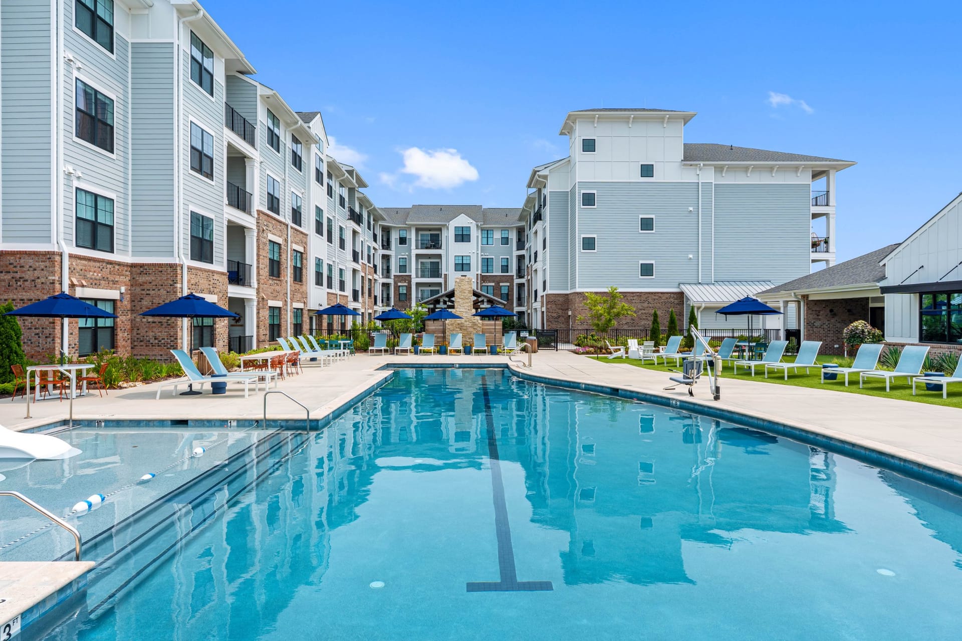 Allure at Edinburgh Chesapeake, VA — property exterior aerial photography by Delray Drones