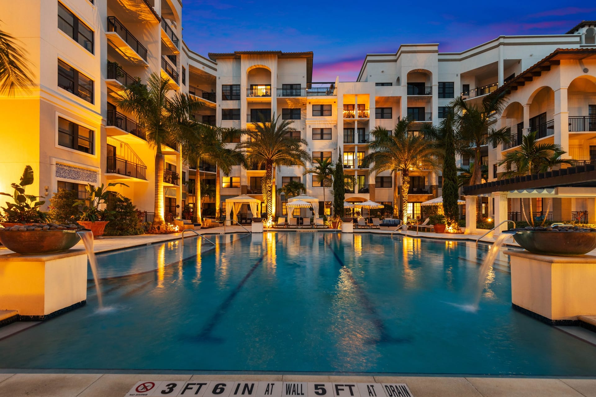 Amalta Broken Sound- Boca Raton, FL — building facade aerial photography by Delray Drones