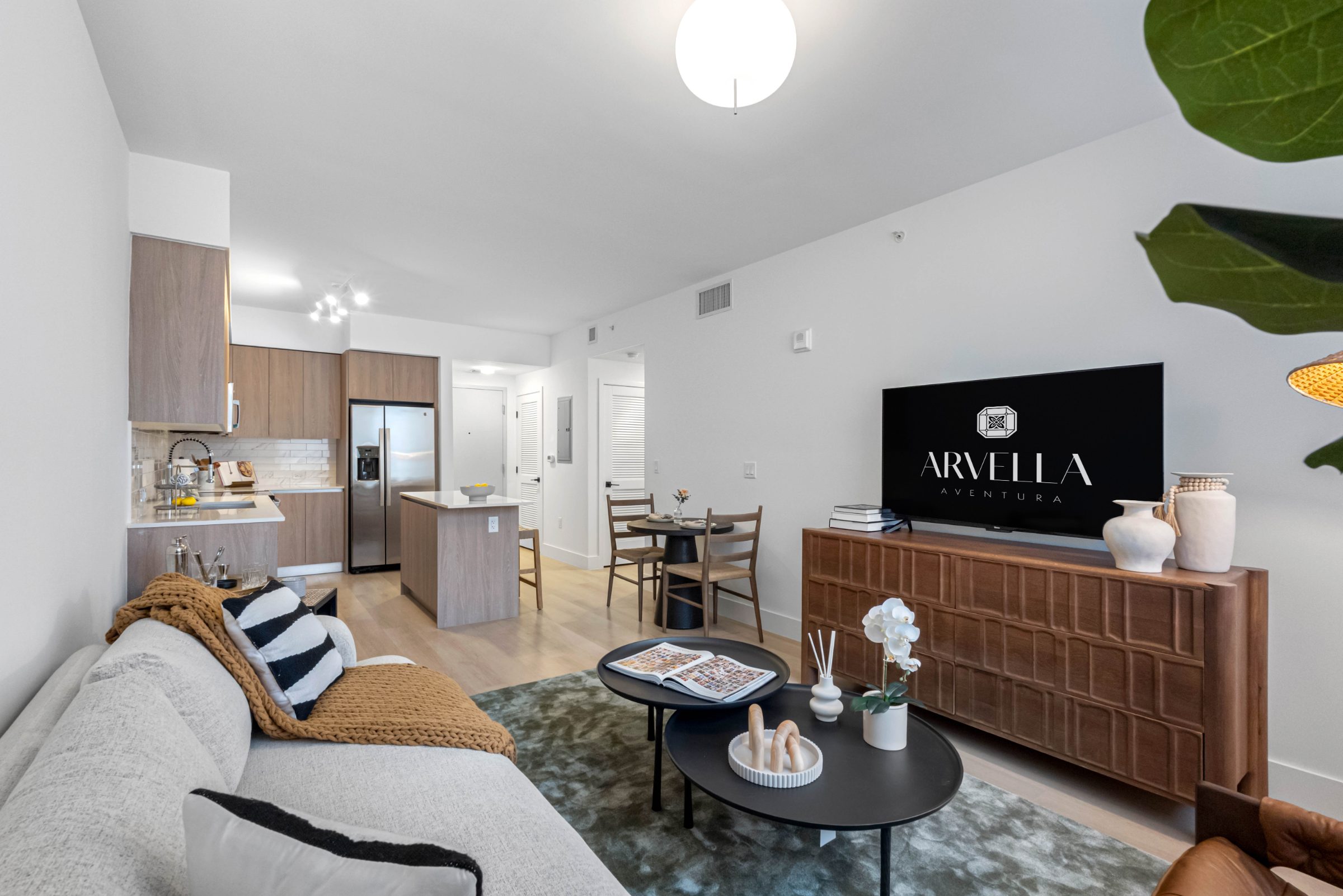 Arvella Aventura Miami, FL  — site context aerial photography by Delray Drones