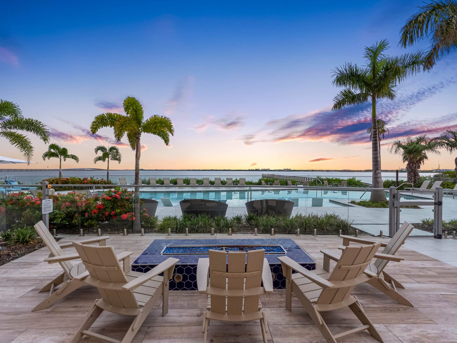 Bainbridge Bayview Clearwater, FL — lifestyle detail aerial photography by Delray Drones