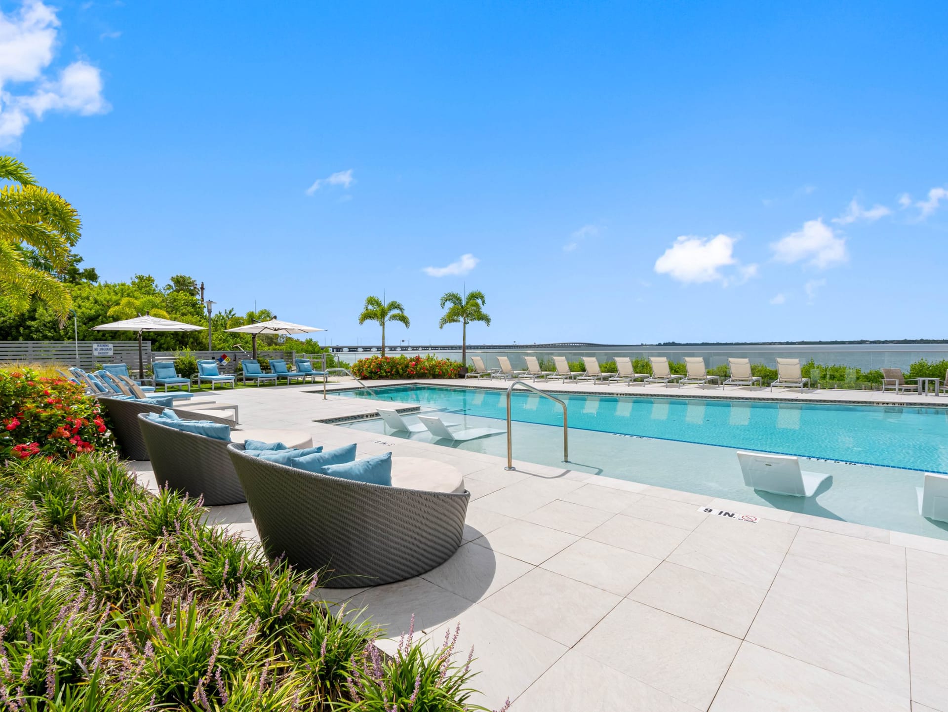 Bainbridge Bayview Clearwater, FL — site context aerial photography by Delray Drones