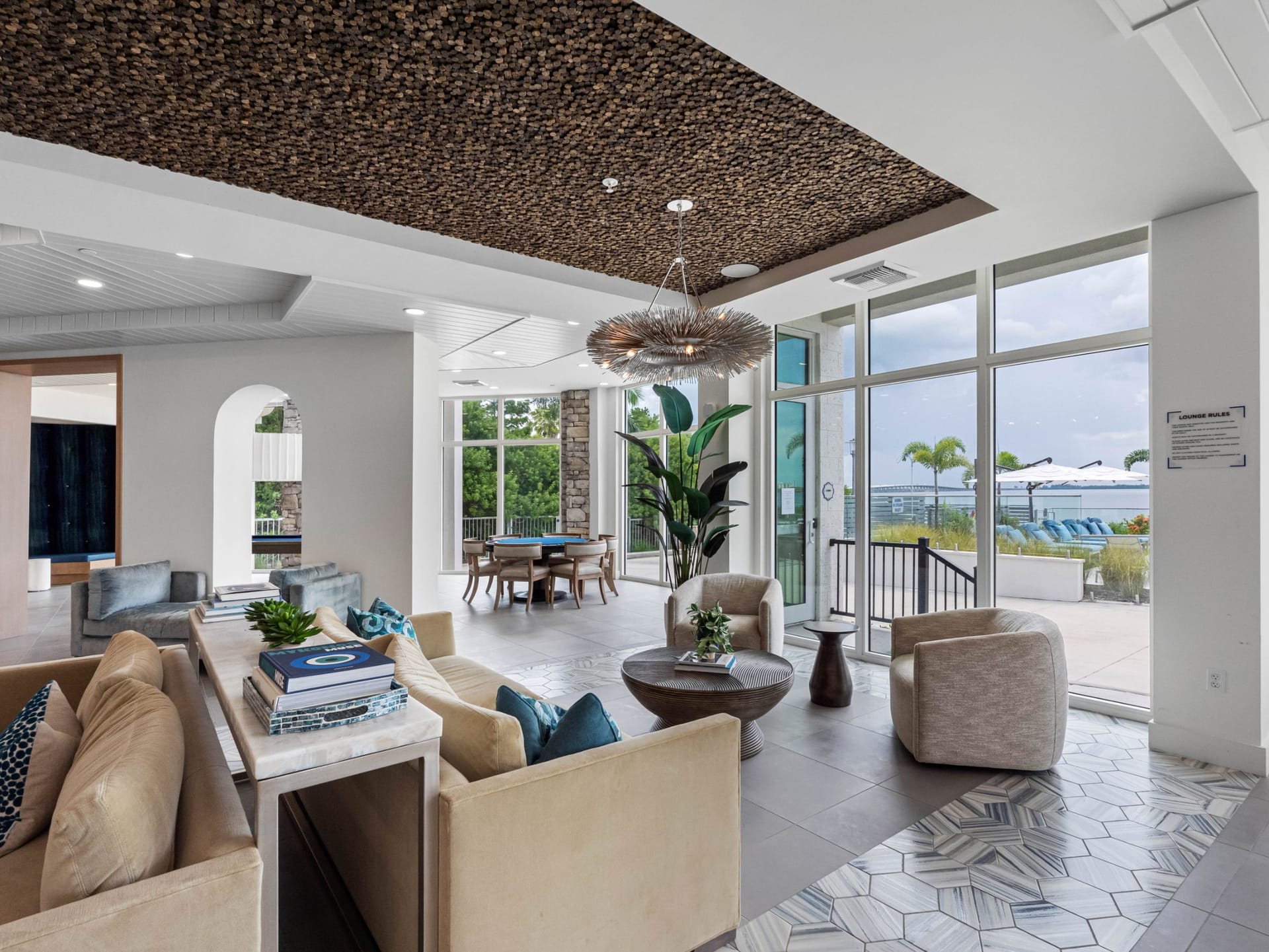 Bainbridge Bayview Clearwater, FL — lifestyle detail aerial photography by Delray Drones
