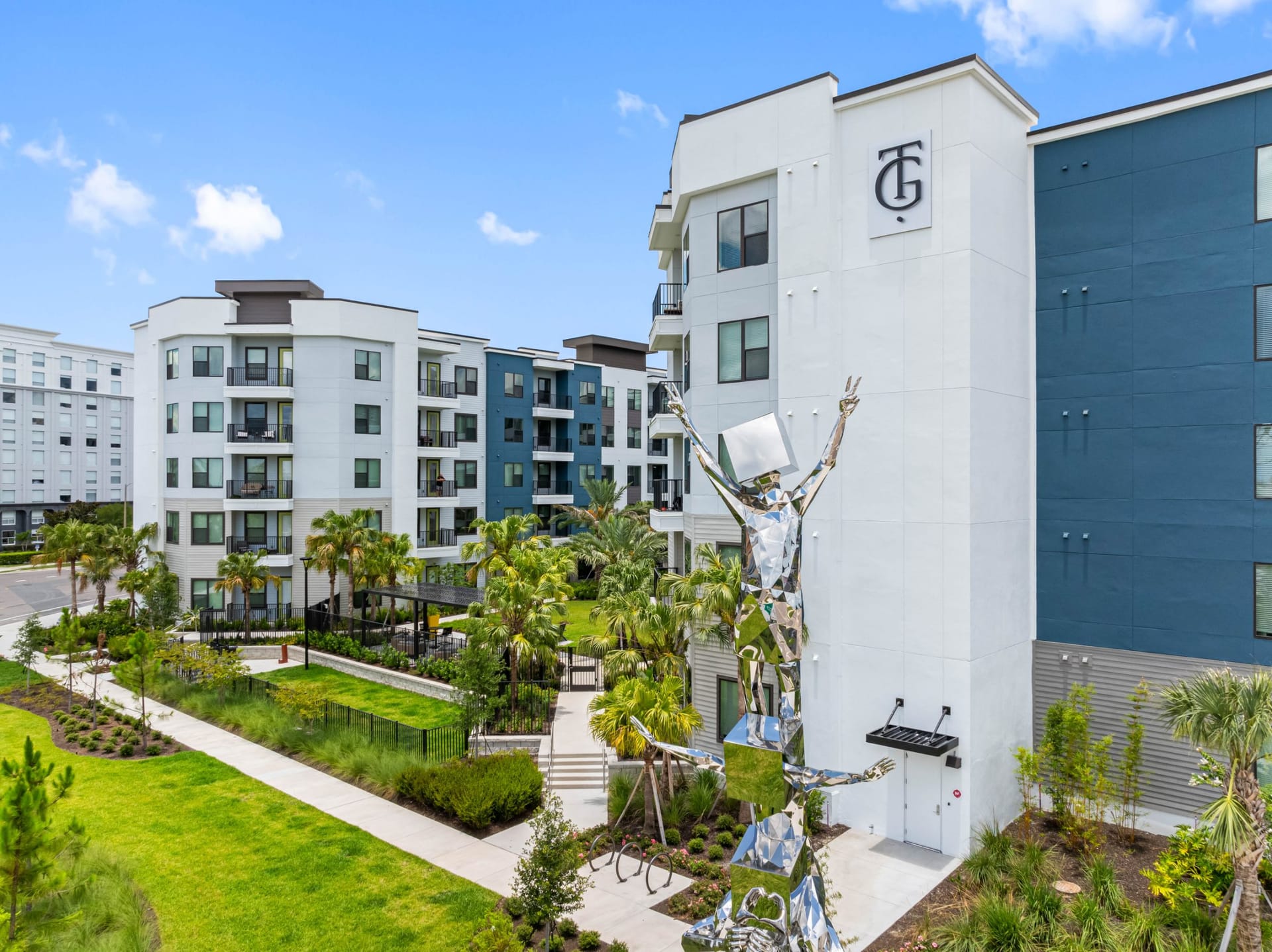 Bainbridge The Grand Orlando, FL — lifestyle detail aerial photography by Delray Drones