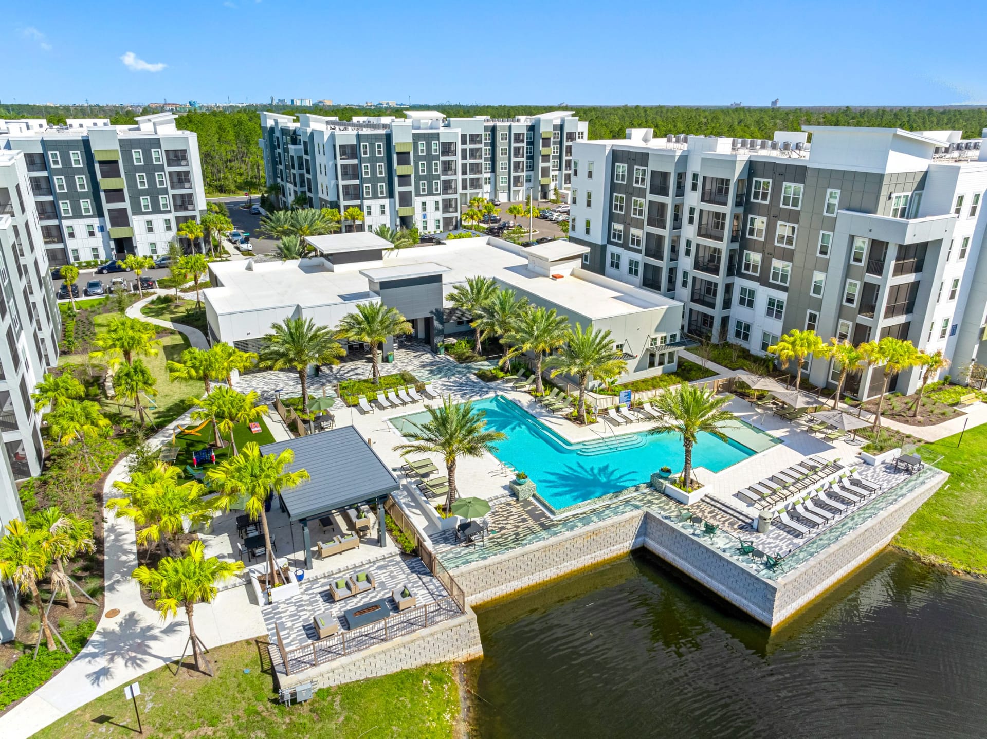 Bainbridge World Center Orlando, FL — rooftop and skyline aerial photography by Delray Drones