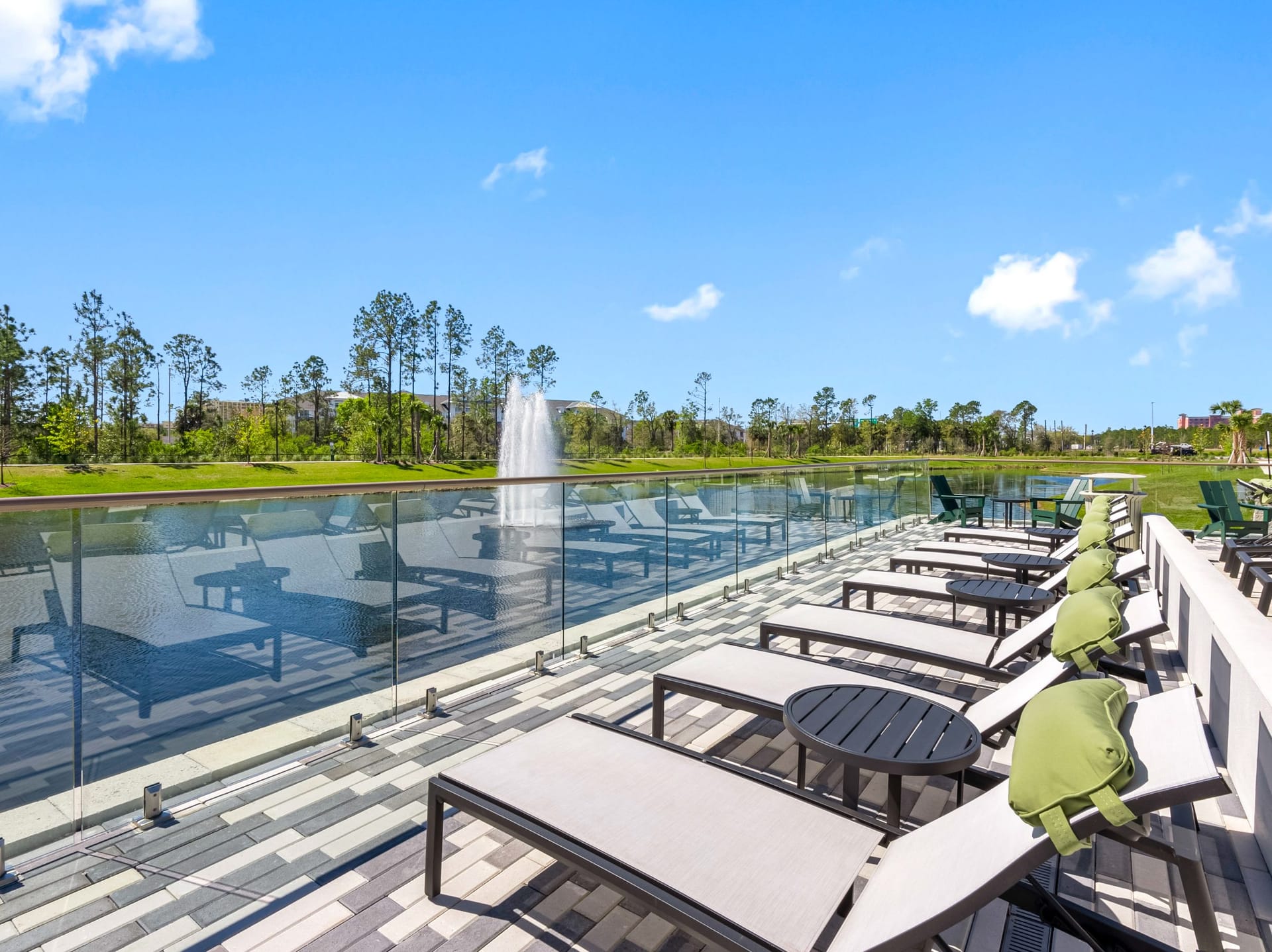 Bainbridge World Center Orlando, FL — building facade aerial photography by Delray Drones
