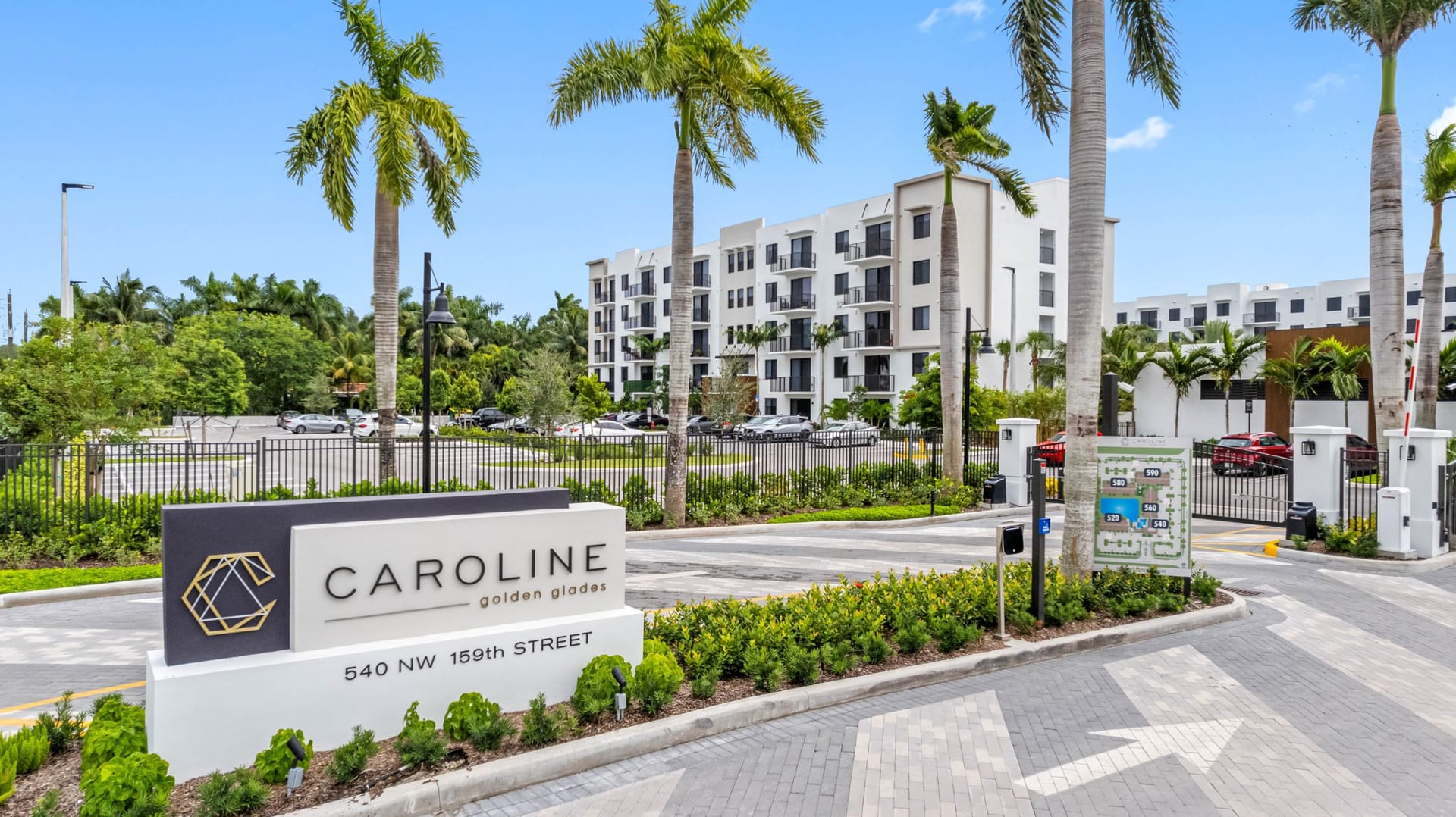 Caroline Golden Glades Miami, FL — rooftop and skyline aerial photography by Delray Drones