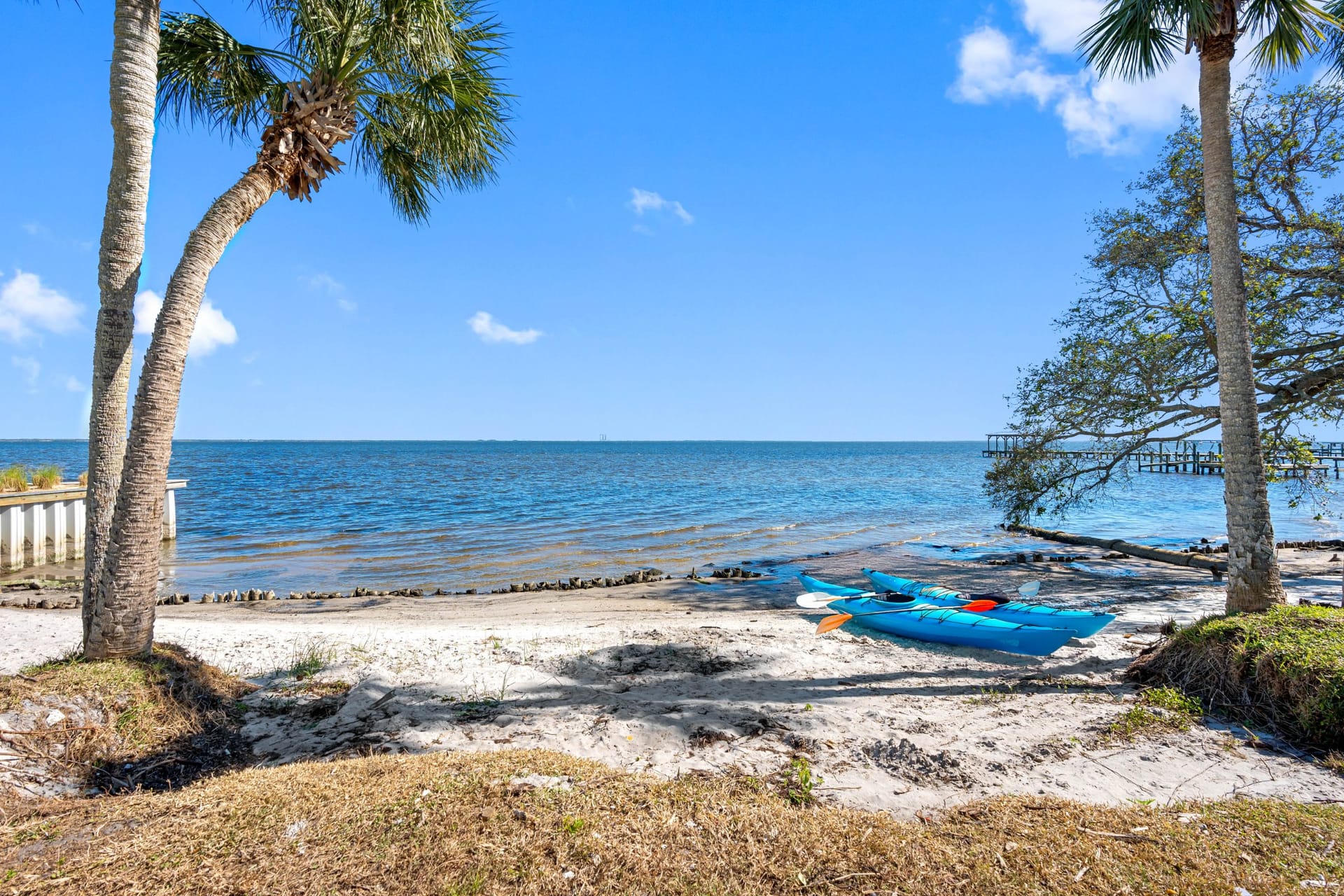 Dream Space Coast Titusville, FL — amenity space aerial photography by Delray Drones