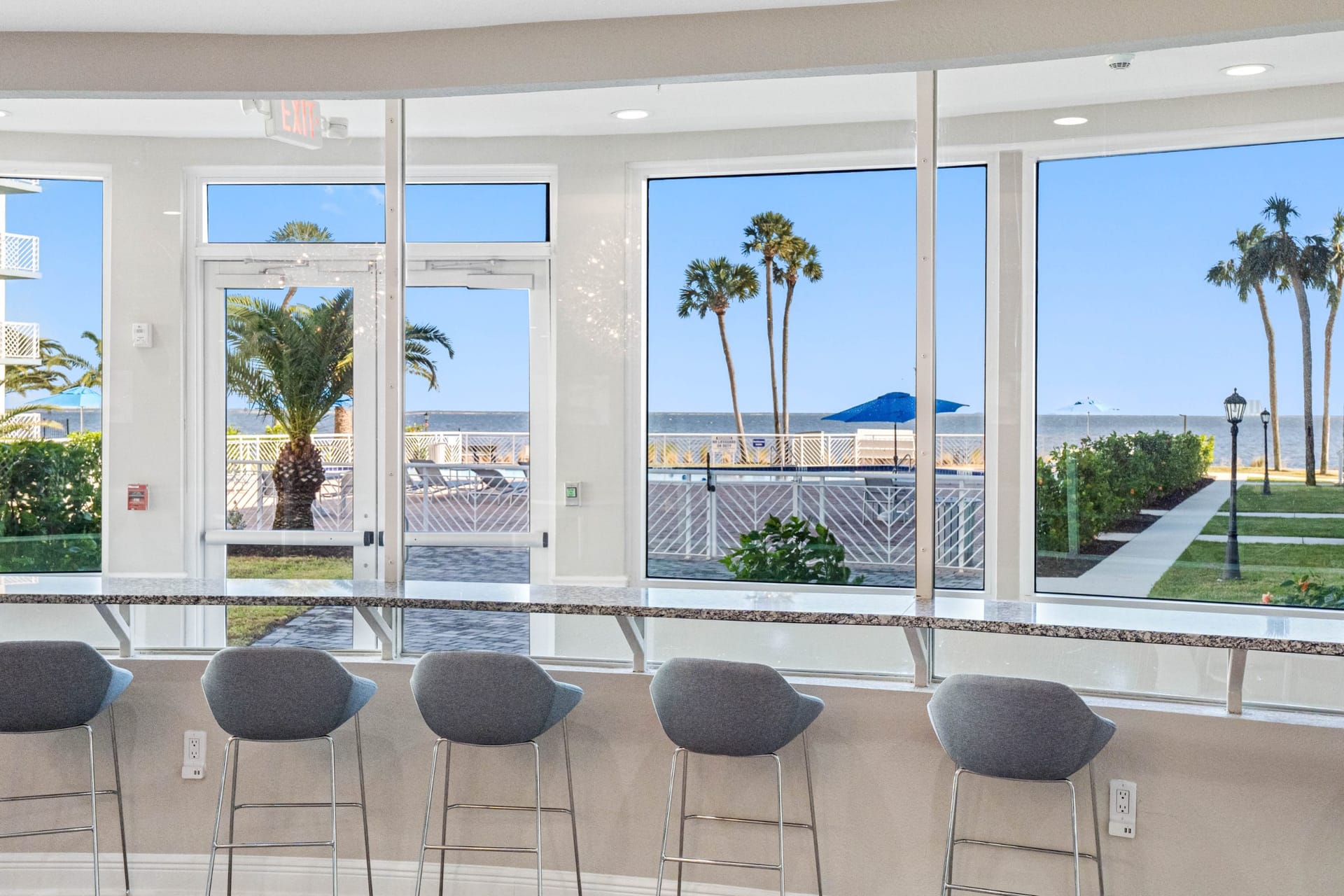 Dream Space Coast Titusville, FL — amenity space aerial photography by Delray Drones