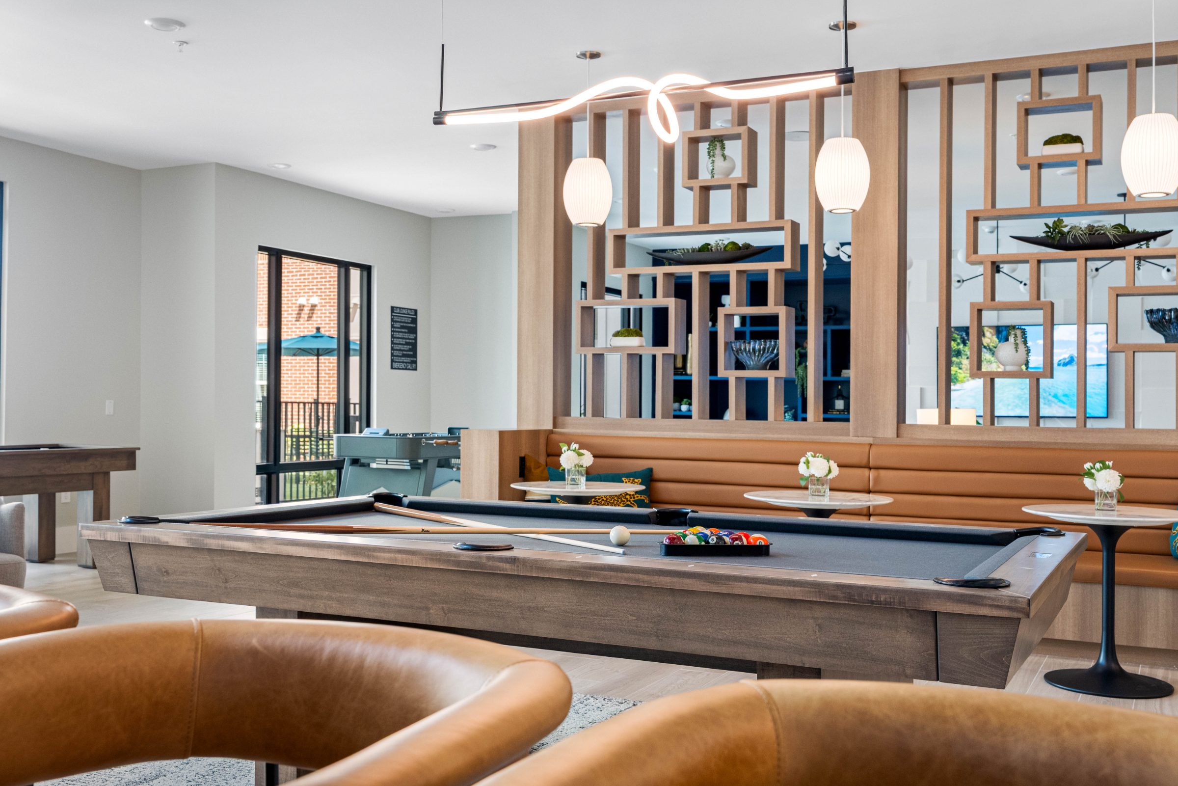 Evelyn City Lofts Tampa, FL — amenity space aerial photography by Delray Drones