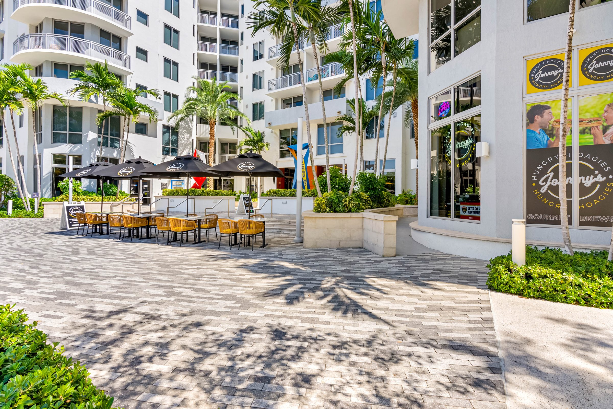 Laureat Fort Lauderdale, FL — building facade aerial photography by Delray Drones