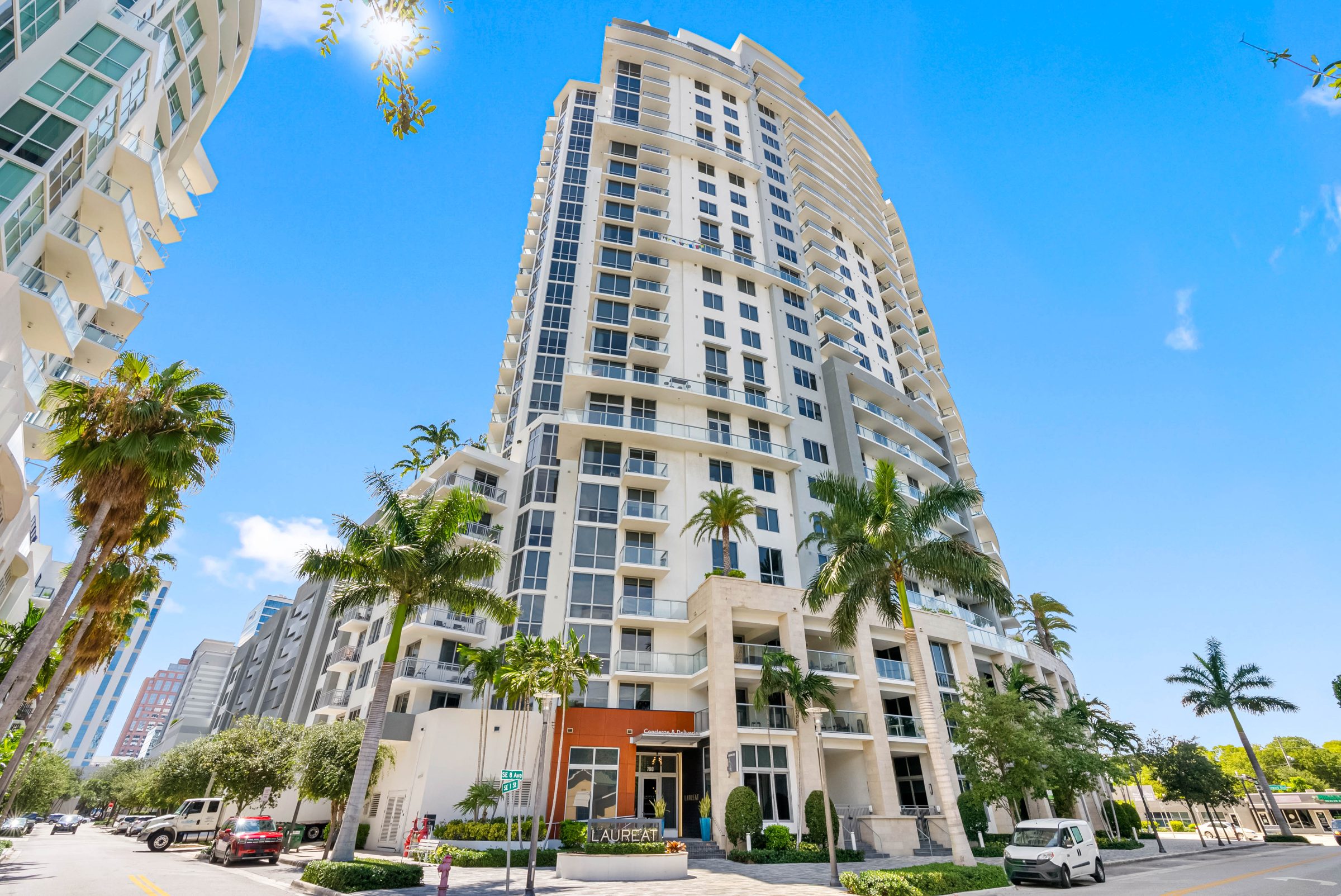 Laureat Fort Lauderdale, FL — rooftop and skyline aerial photography by Delray Drones