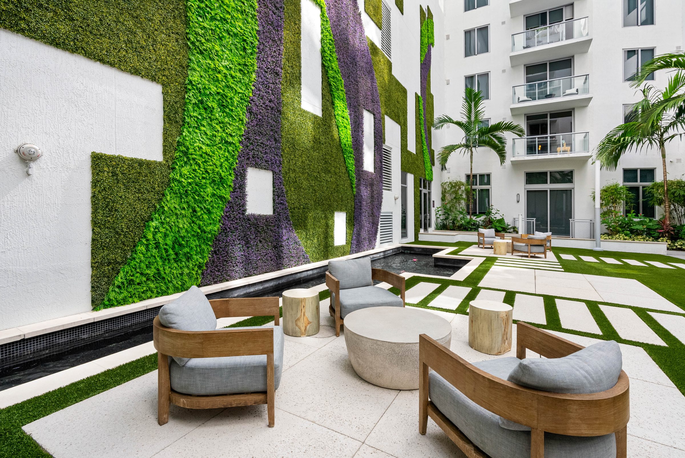 Laureat Fort Lauderdale, FL — lifestyle detail aerial photography by Delray Drones