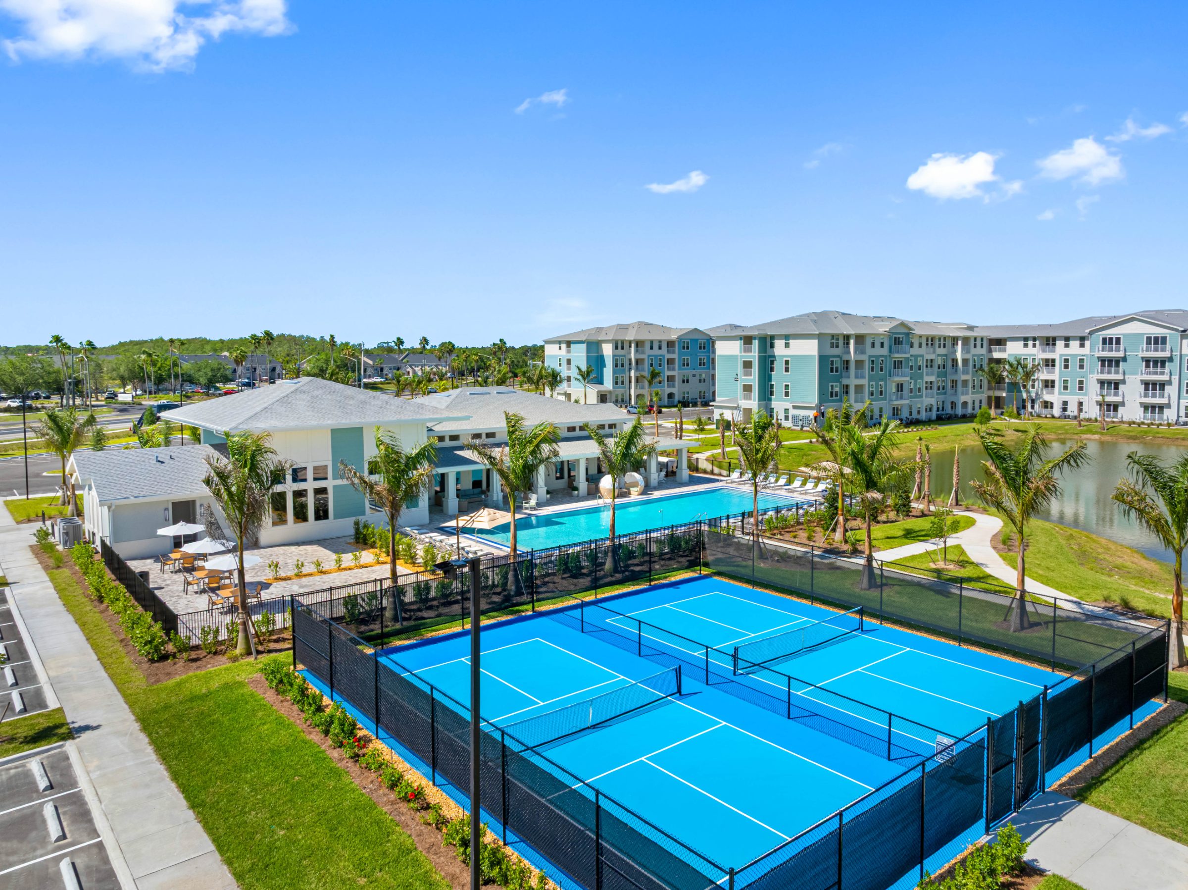 Montego Reserve Fort Myers, FL — property exterior aerial photography by Delray Drones