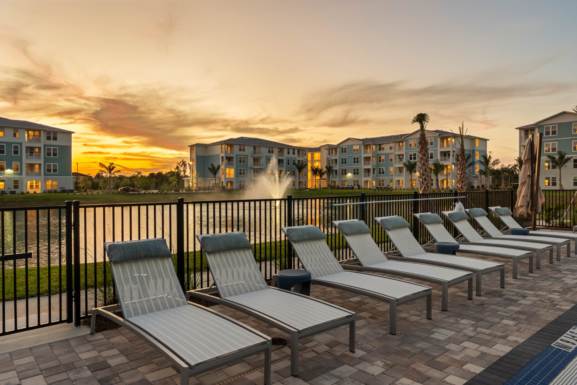 Montego Reserve Fort Myers, FL — building facade aerial photography by Delray Drones