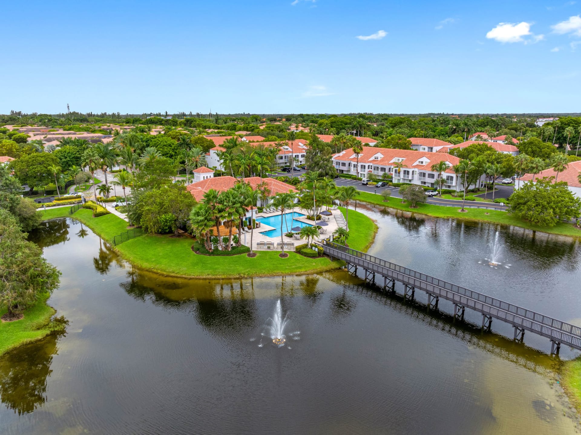 Palms Of Doral Doral, FL — rooftop and skyline aerial photography by Delray Drones