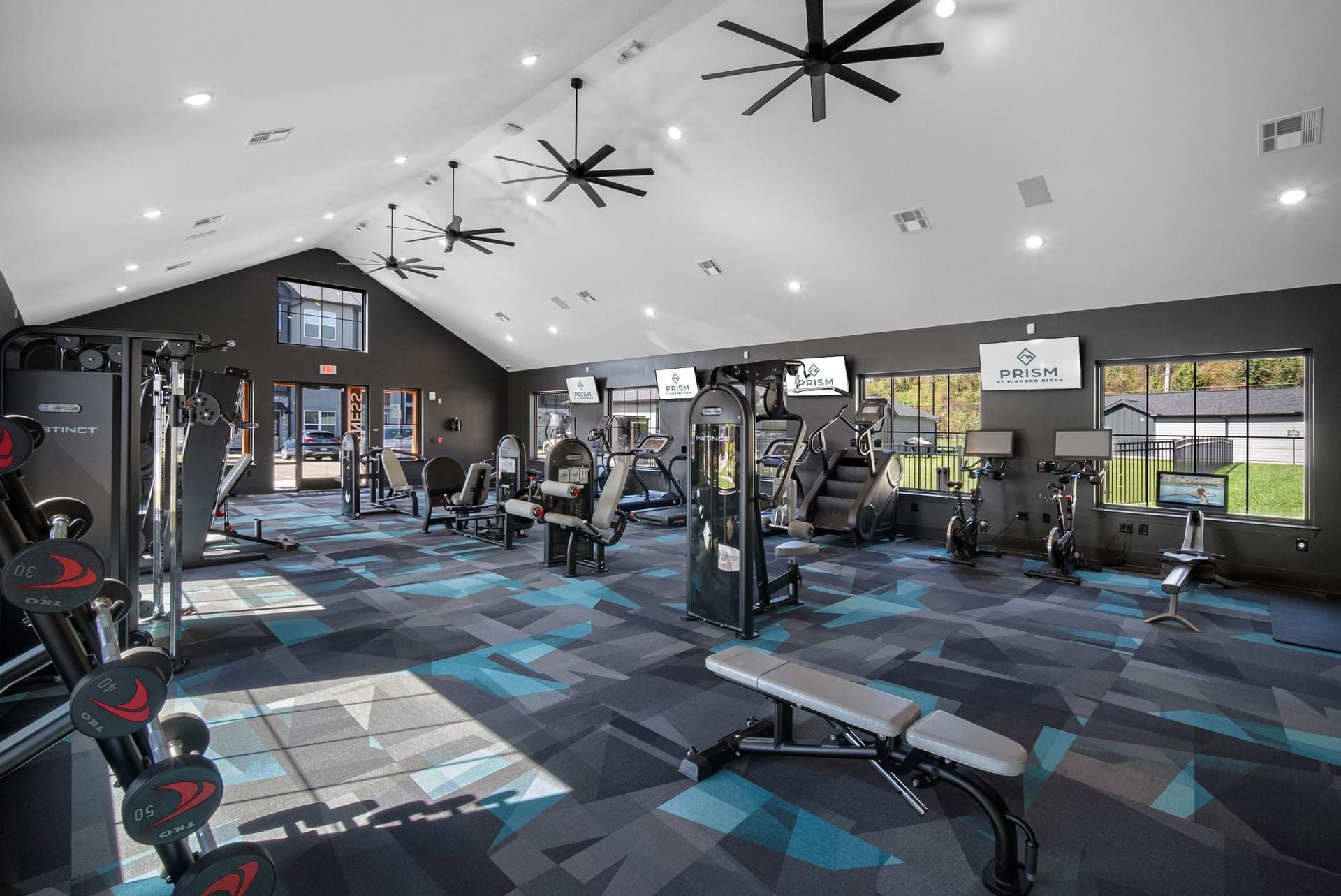Prism At Diamond Ridge Moon Township, PA  — lifestyle detail aerial photography by Delray Drones
