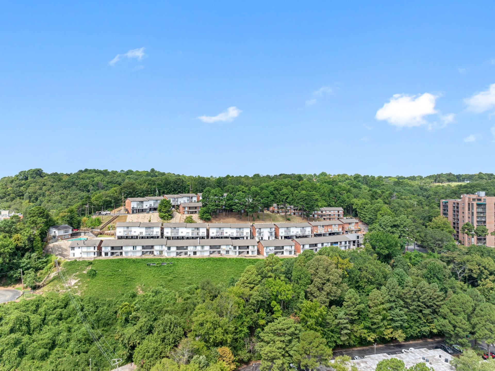 Prosper Riverdale- Little Rock, AR — aerial overview aerial photography by Delray Drones