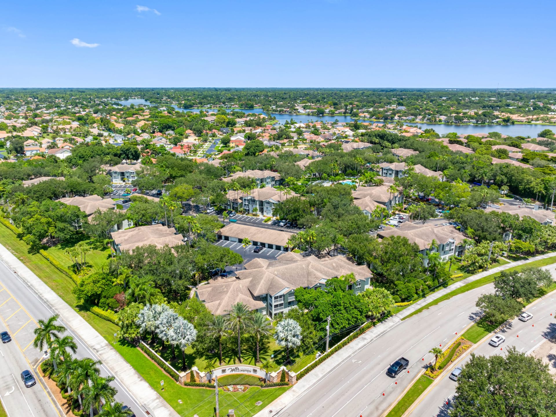 Solara at Wellington Wellington, FL — aerial overview aerial photography by Delray Drones