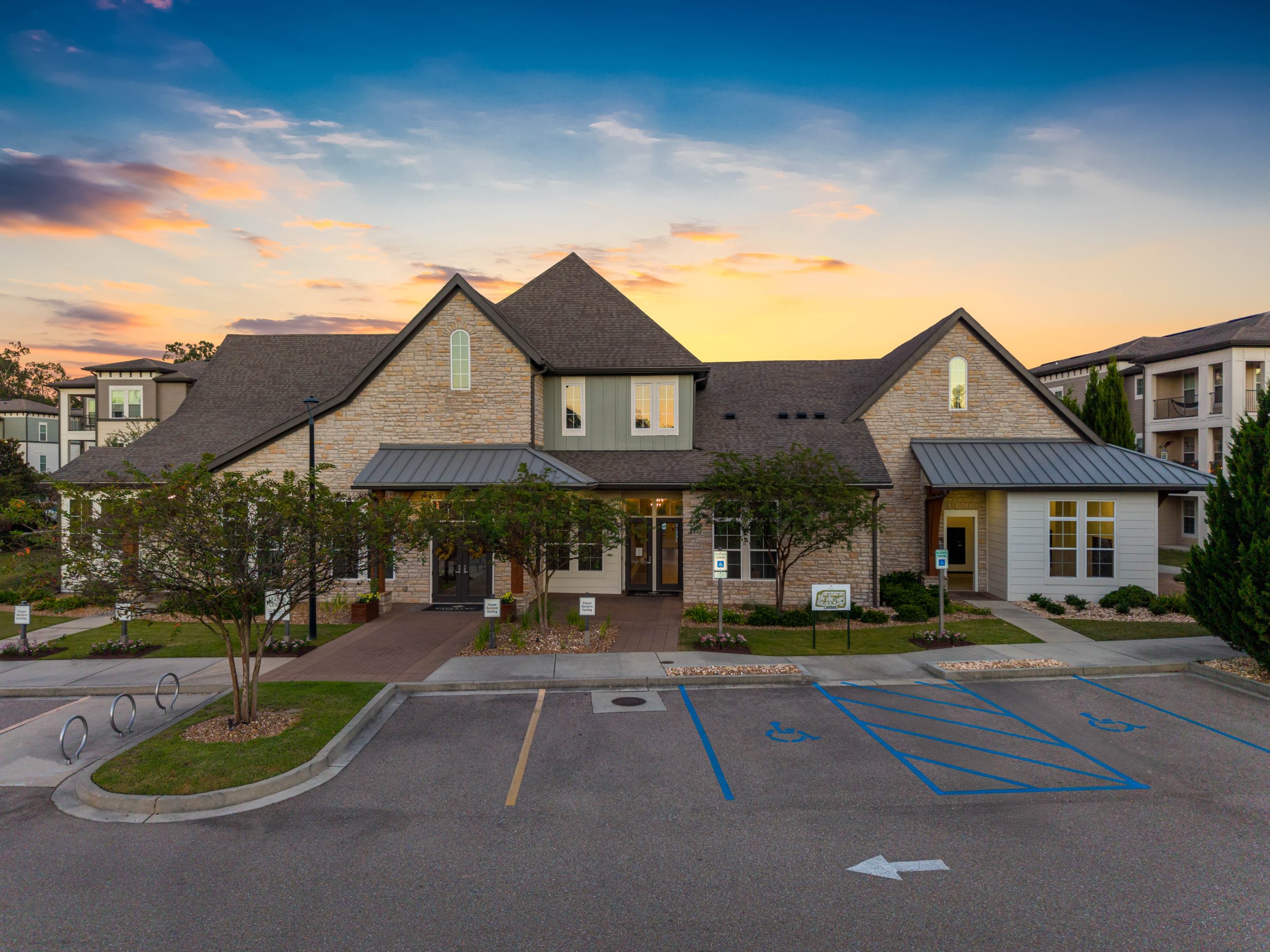 Tapestry Long Farm Baton Rouge, LA — aerial overview aerial photography by Delray Drones