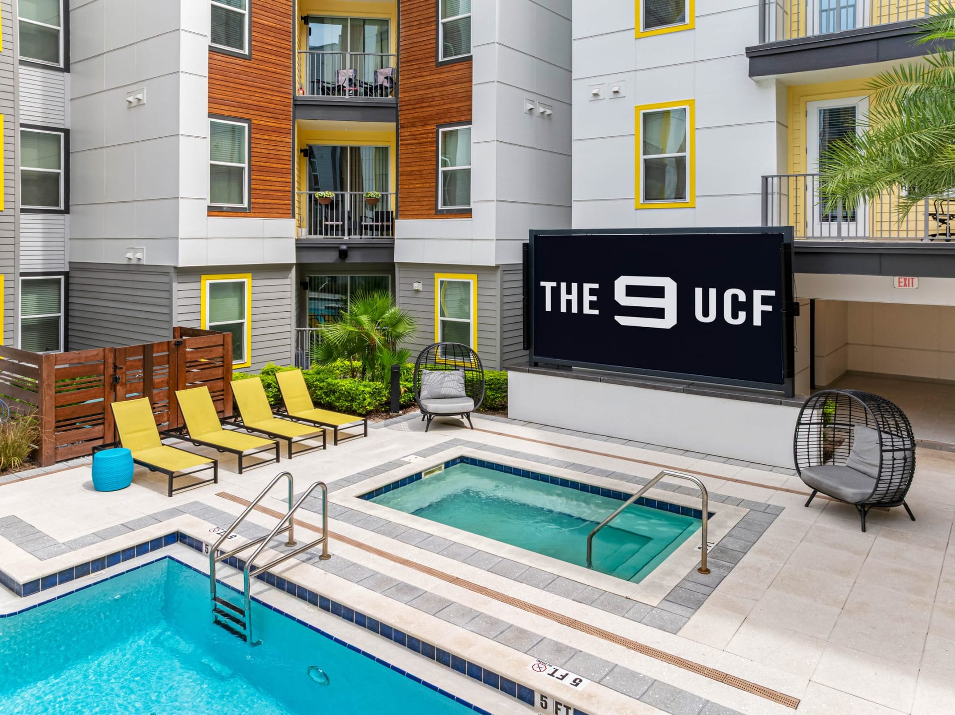 The 9 Ucf Orlando, FL — rooftop and skyline aerial photography by Delray Drones