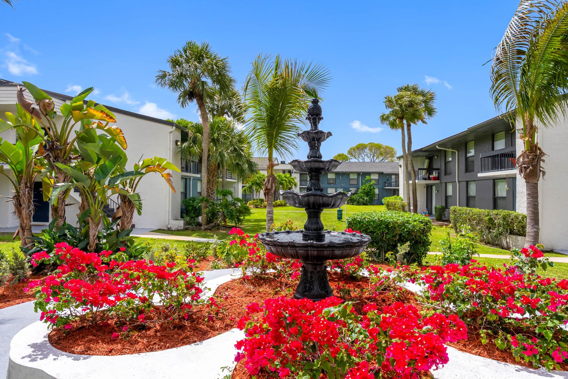 The Osprey Tamarac, FL — lifestyle detail aerial photography by Delray Drones