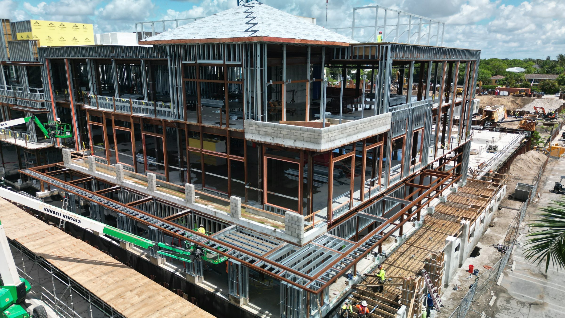 Construction Progress sample 4 by Delray Drones
